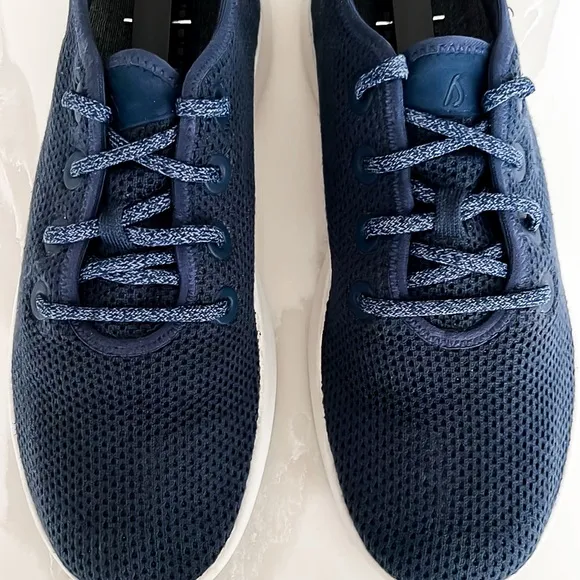 Allbirds Tree Runner Blue Running Sneakers Shoes Mens Sz 9
