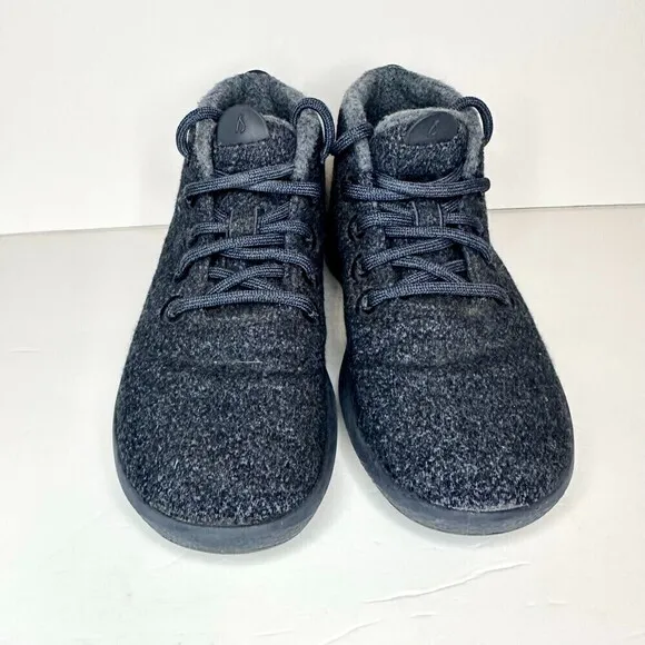 Allbirds Wool Runner-Up Mizzle High Top Savanna Night Navy Womens Size 7