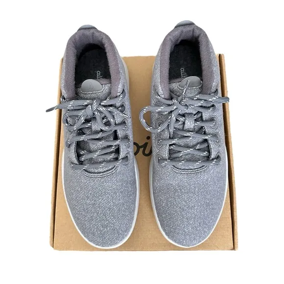 ALLBIRDS Wool Runner-Up Mizzle Water-Repellent High-Top Sneaker Women Sz 10 $145