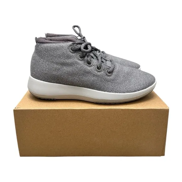 ALLBIRDS Wool Runner-Up Mizzle Water-Repellent High-Top Sneaker Women Sz 9 $145