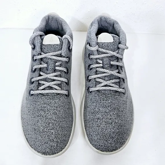 Allbirds Wool Runner-Up Mizzles High Top Sneaker in Gray Size 8