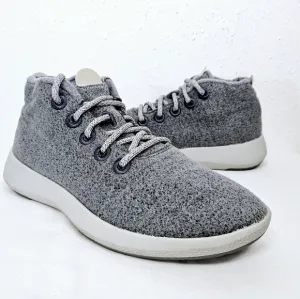 Allbirds Wool Runner-Up Mizzles High Top Sneaker in Gray Size 8