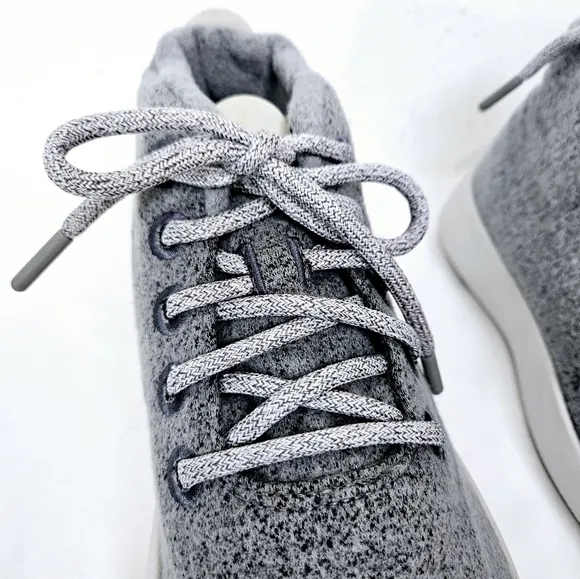 Allbirds Wool Runner-Up Mizzles High Top Sneaker in Gray Size 8