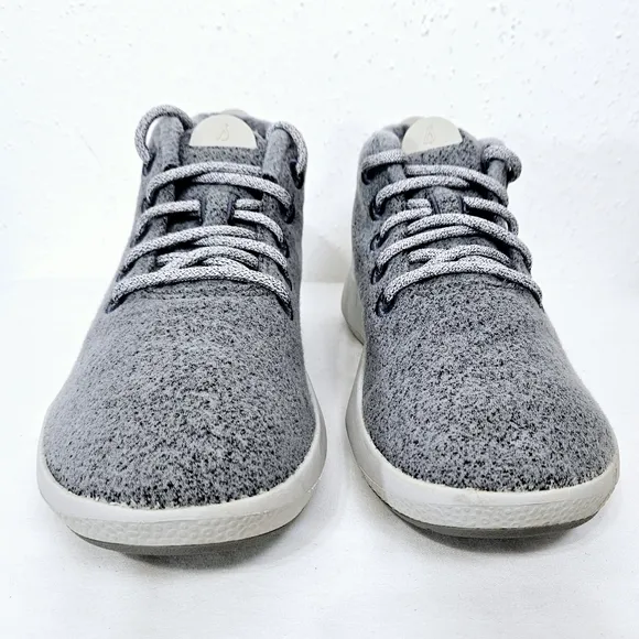 Allbirds Wool Runner-Up Mizzles High Top Sneaker in Gray Size 8