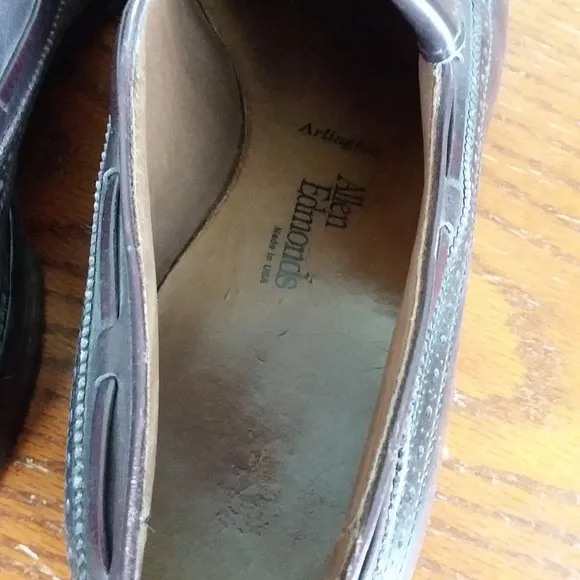 Allen Edmonds Arlignton Slip On Shoes Size 10.5 C