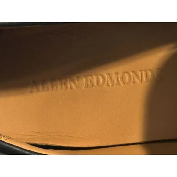 ALLEN EDMONDS  Black Leather Randolph‎ Penny Loafer Dress Shoes 12 D  Slip On