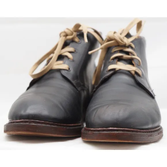 Allen Edmonds Dark Brown Odenwald 8955 US 10D Chukka Shoes Leather Ankle Boots