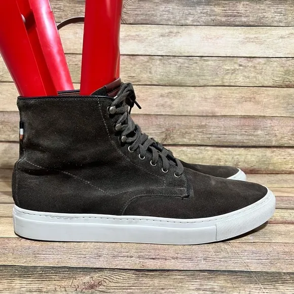 Allen Edmonds Higgins Mill Suede High Top Sneakers