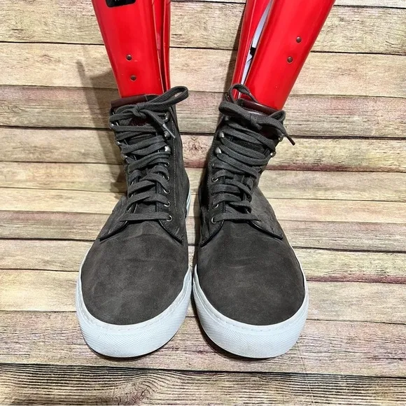 Allen Edmonds Higgins Mill Suede High Top Sneakers