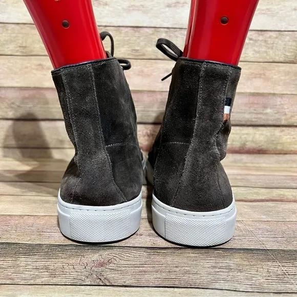 Allen Edmonds Higgins Mill Suede High Top Sneakers