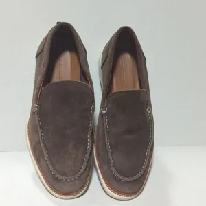 Allen Edmonds Men's Brown Venetian Slip-On Suede Wilder Loafers Size 10 3E