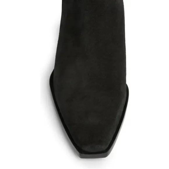 Allsaints Black Suede Boots NEW