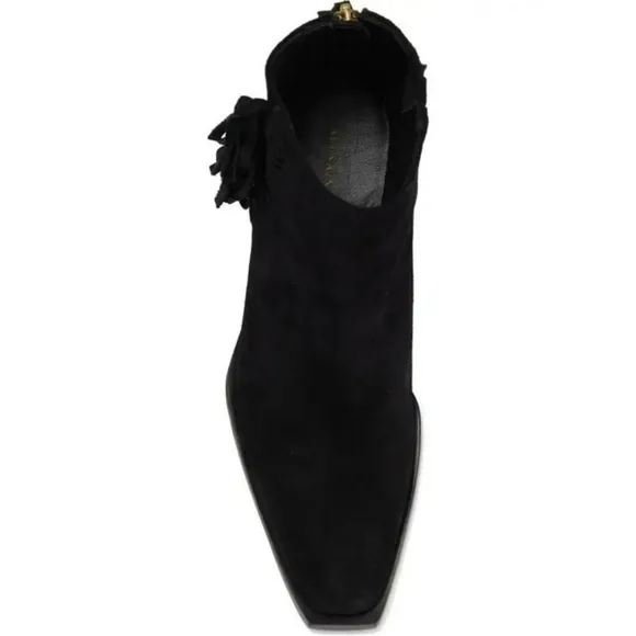 Allsaints Black Suede Boots NEW