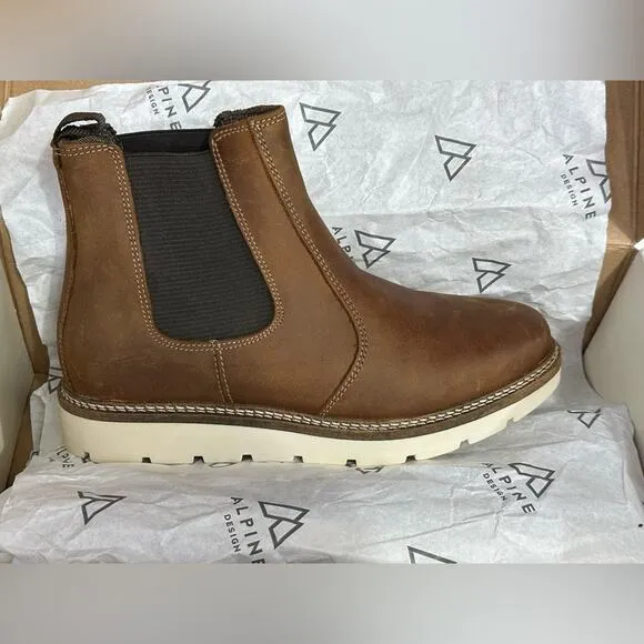 Alpine Design Women’s Light Brown/TAN Bottom Blaze Chelsea Boot AD23WCW007 - 9