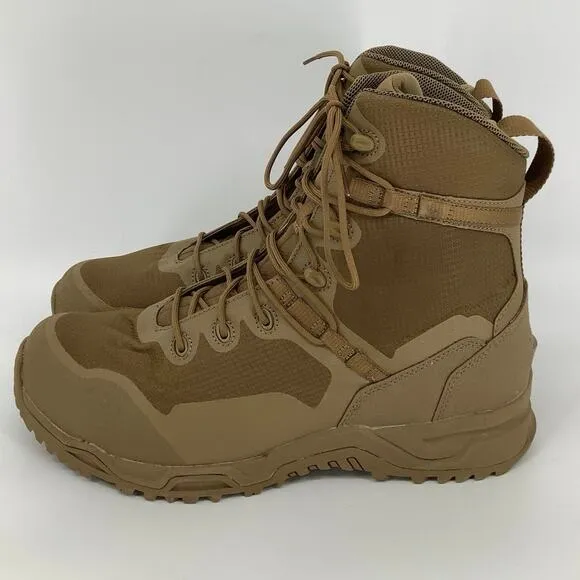 Altama Size 14 Coyote Raptor 8&quot; Steel Toe Safety Work Boots Shoes Lace Up P20-5