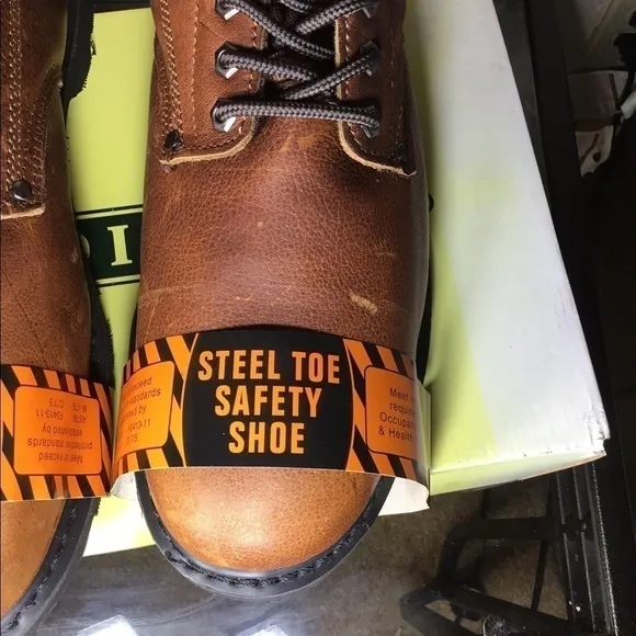 American goodyear steel toe work boots