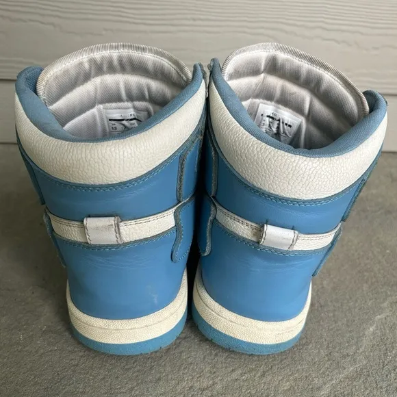 AMIRI Skel-Top Hi Leather Bones High-Top Sneakers