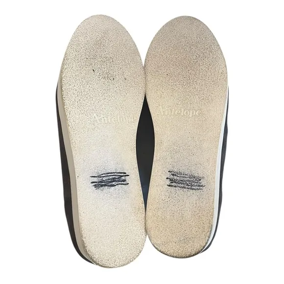 Antelope | J43 Sati Taupe Sailor Leather Slip On Shoes 38 7
