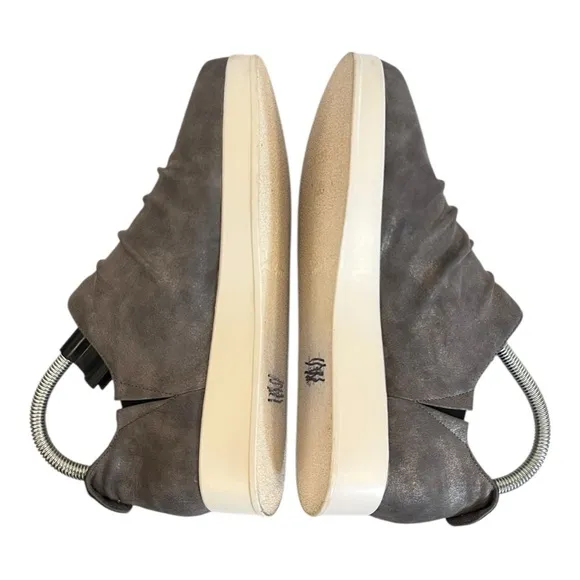 Antelope | J43 Sati Taupe Sailor Leather Slip On Shoes 38 7