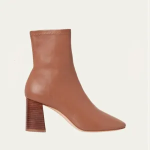 Anthropology Loeffler Randall Elise Tan Leather Ankle Boots