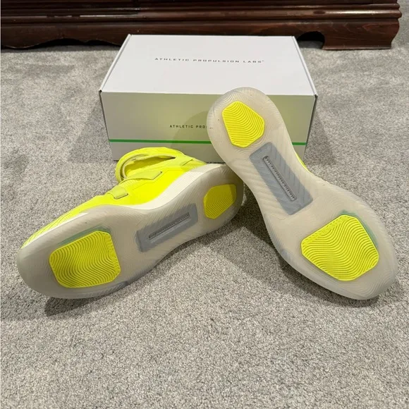 APL Men's Sneakers in Neon Yellow