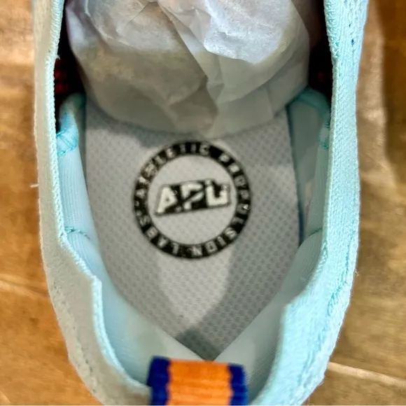 APL Women’s TechLoom Bliss Shoes Blue Orange Size 8 Brand New