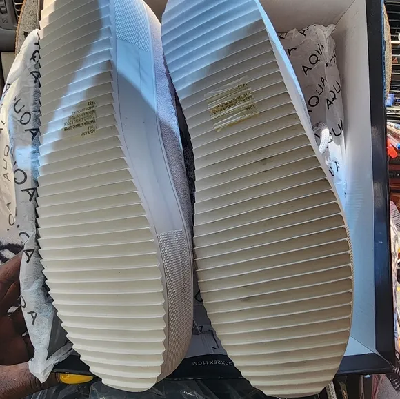 Aqua Bash High-Top Platform Sz10