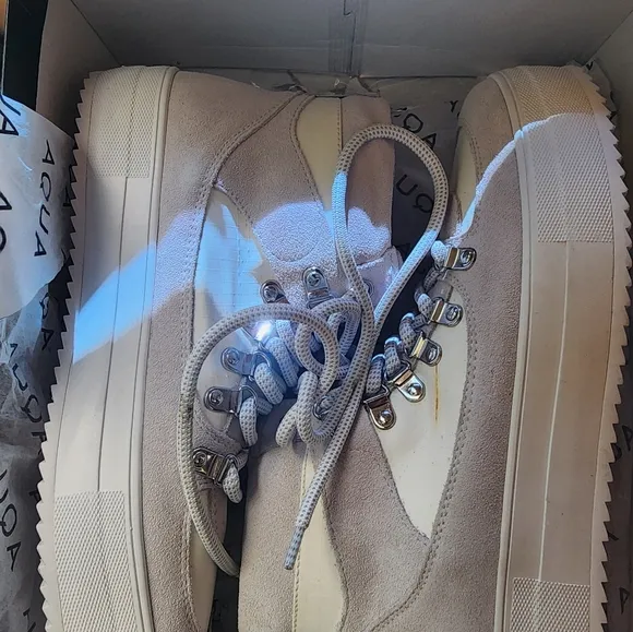 Aqua Bash High-Top Platform Sz10