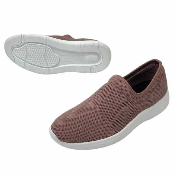 Aqua College Kady Dusty Pink Knit Womens Sneakers