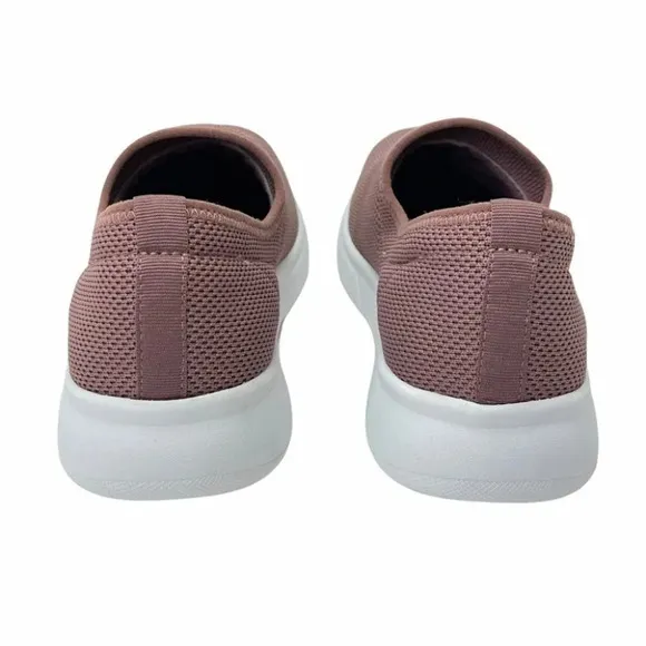 Aqua College Kady Dusty Pink Knit Womens Sneakers