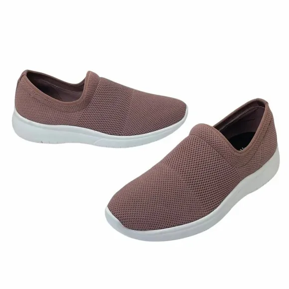 Aqua College Kady Dusty Pink Knit Womens Sneakers
