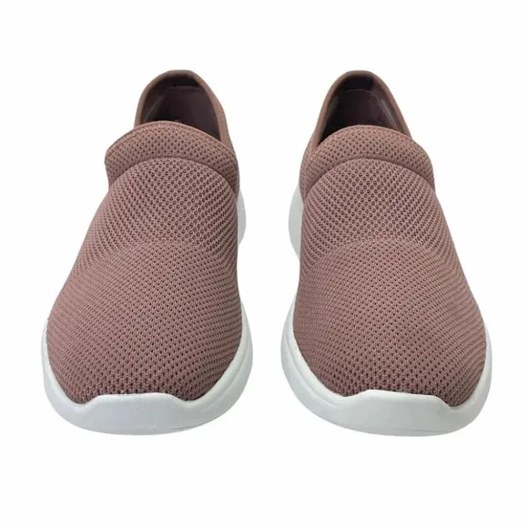 Aqua College Kady Dusty Pink Knit Womens Sneakers