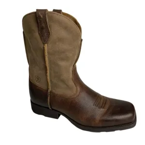 Ariat Childrens Earth Brown RamblerWestern Boots Sz 6