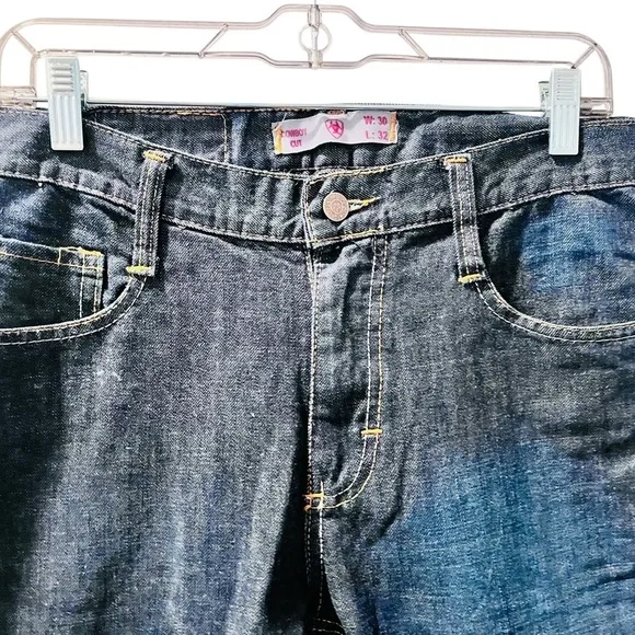 Ariat Cowboy Cut Dark Wash Jeans Size 30x32 Embroidered Casual Western Rodeo