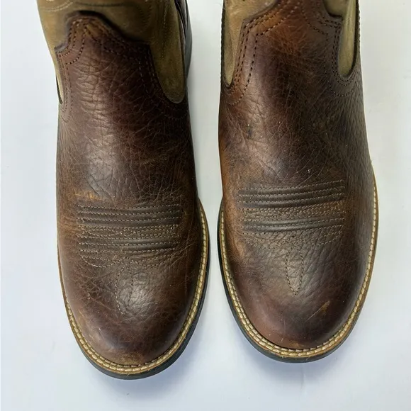 ARIAT Heritage Horseman‎ Western Boots Leather Embroidered