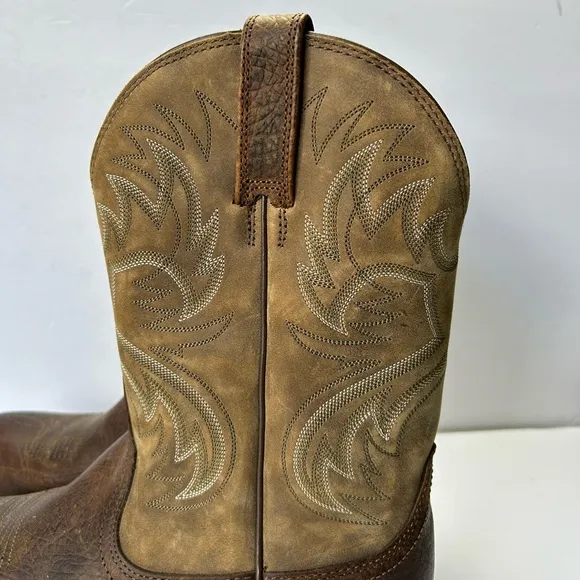 ARIAT Heritage Horseman‎ Western Boots Leather Embroidered