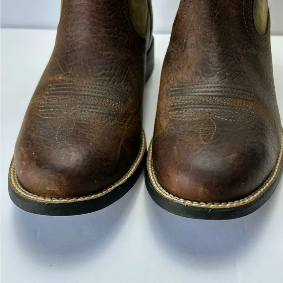 ARIAT Heritage Horseman‎ Western Boots Leather Embroidered