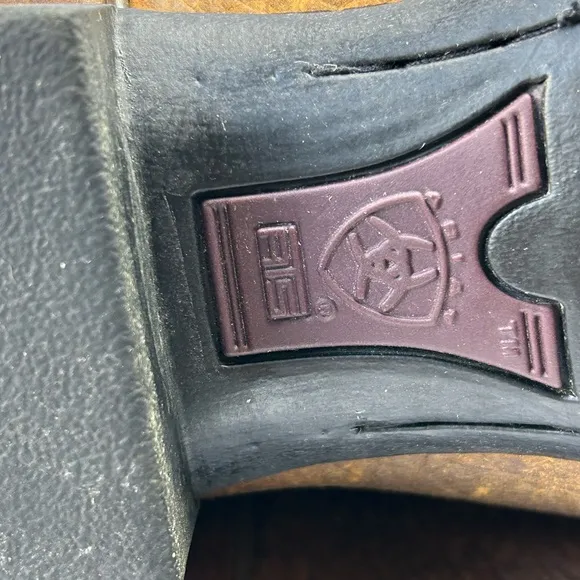 ARIAT Heritage Horseman‎ Western Boots Leather Embroidered