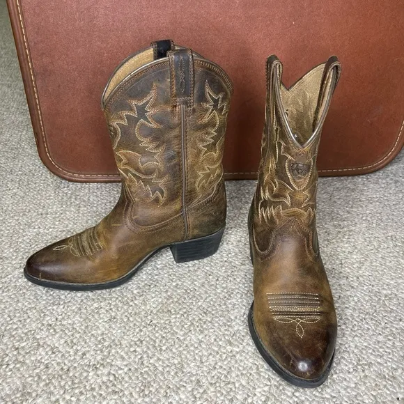 Ariat Heritage Western leather boots