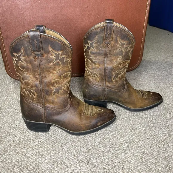 Ariat Heritage Western leather boots