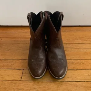 Ariat leather cowgirl boots