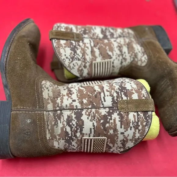 Ariat men 5 camo sport patriot cowboy boots