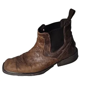 ARIAT  Mens Boots 11.5 D Midtown Rambler Square Toe Chelsea Leather Western
