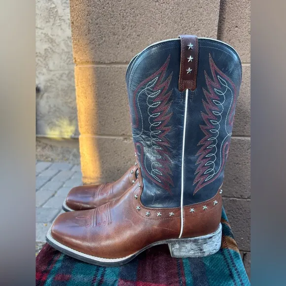 Ariat  Men's Cowboy Boots leather 11 b shoes