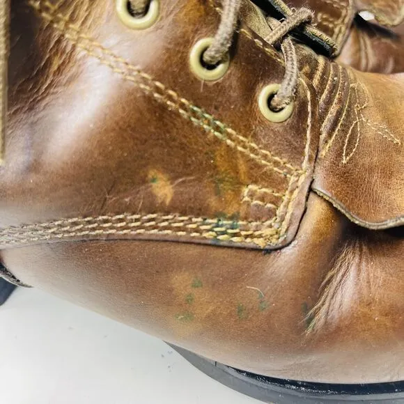 ARIAT MEN'S HERITAGE LACER WESTERN BOOTS ROUND TOE Size 10