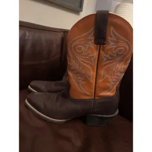 Ariat Men's Square Toe Western Boots Orange 10
