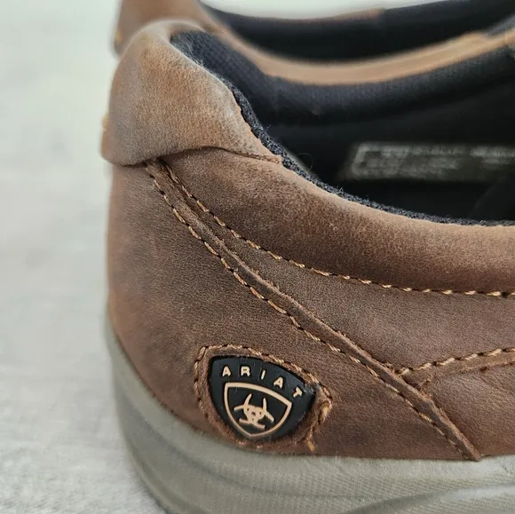 Ariat slip on leather shoes sz 7b