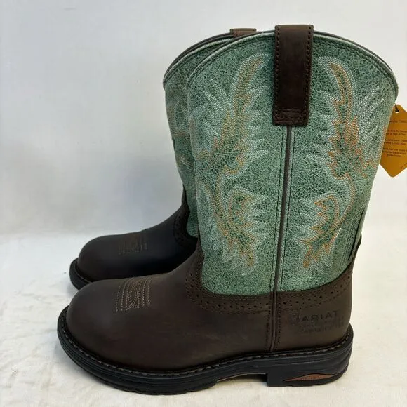 Ariat Tracey Womens Size 7 B Waterproof Composite Toe Work Boots 10015405