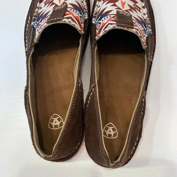 Ariat Women's Cruiser Aztec Slip-On Leather Shoes US Size‎ 11 B Style 100029746