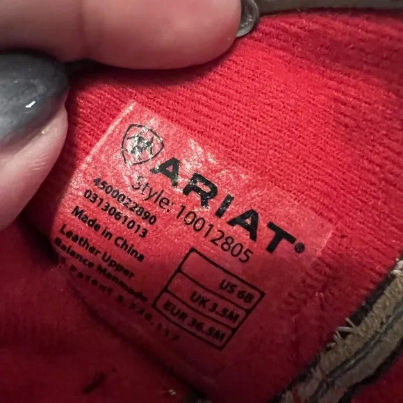 Ariat Youth Round toe boots